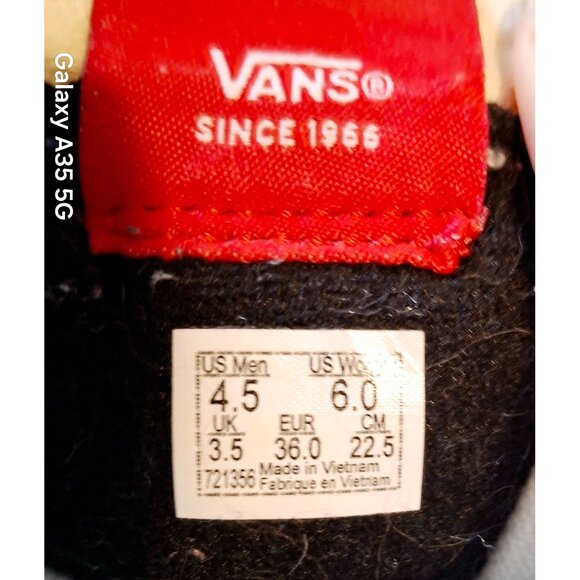 Vans Off The Wall SpongeBob SquarePants High-Top Sneakers Tie-Dye Canvas Multi-C - Picture 14 of 14